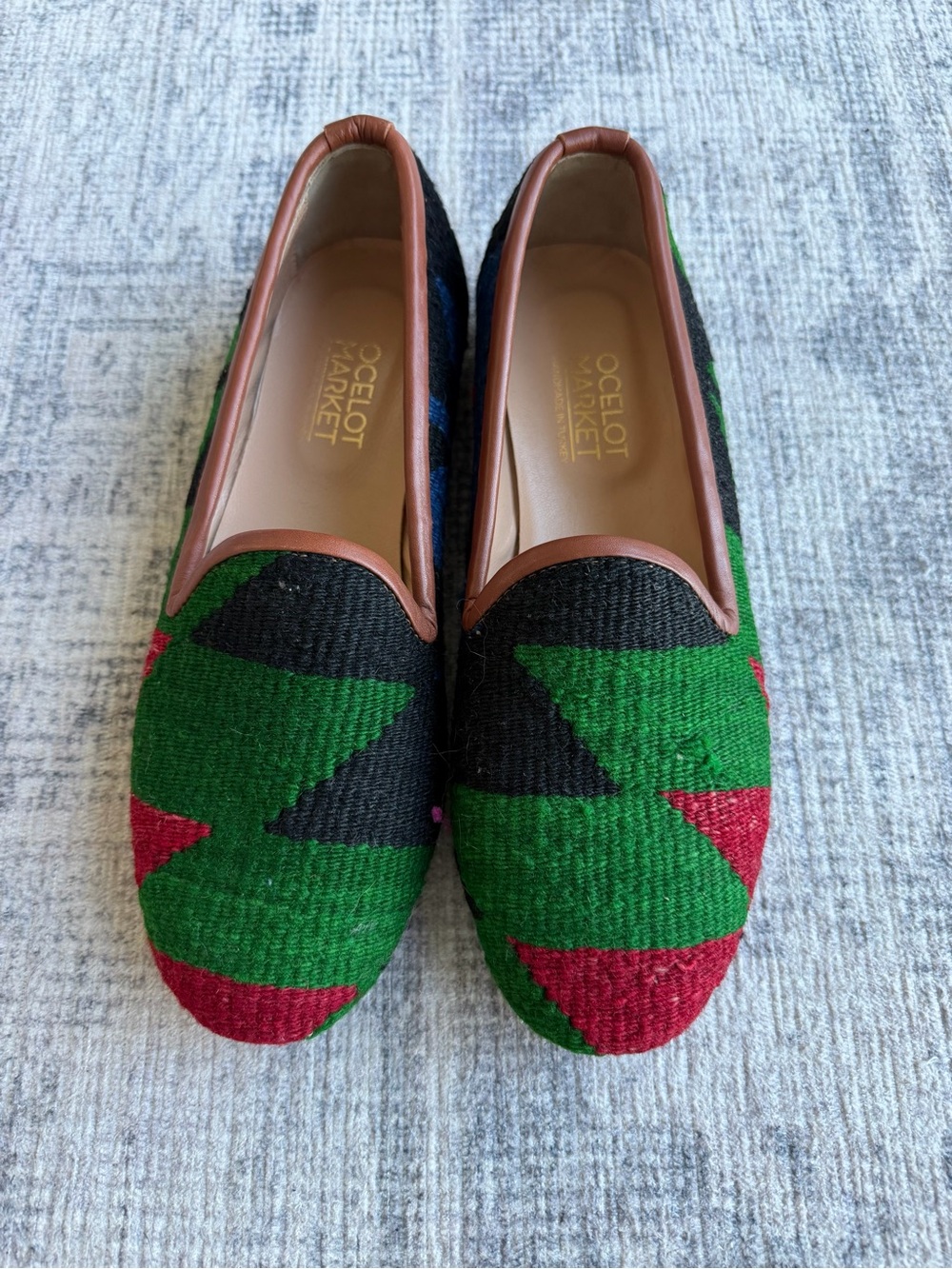 Ocelot Market Turkish Kilim Loafers